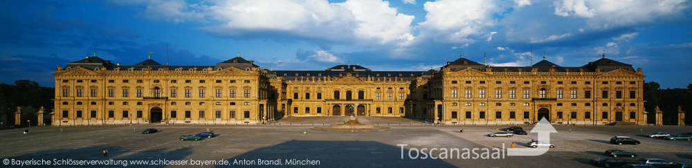 Front of the Würzburg Residenz