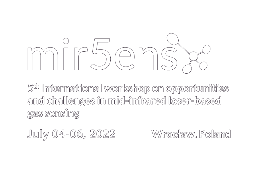 5th International workshop on opportunities and challenges in mid-infrared laser-based gas sensing logo